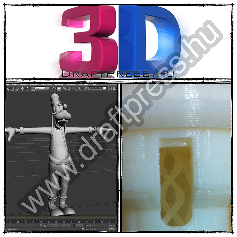 3D nyomtatás Draftpress.hu